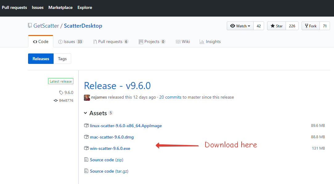 github-scatter-download